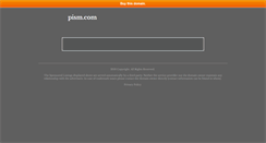 Desktop Screenshot of pism.com
